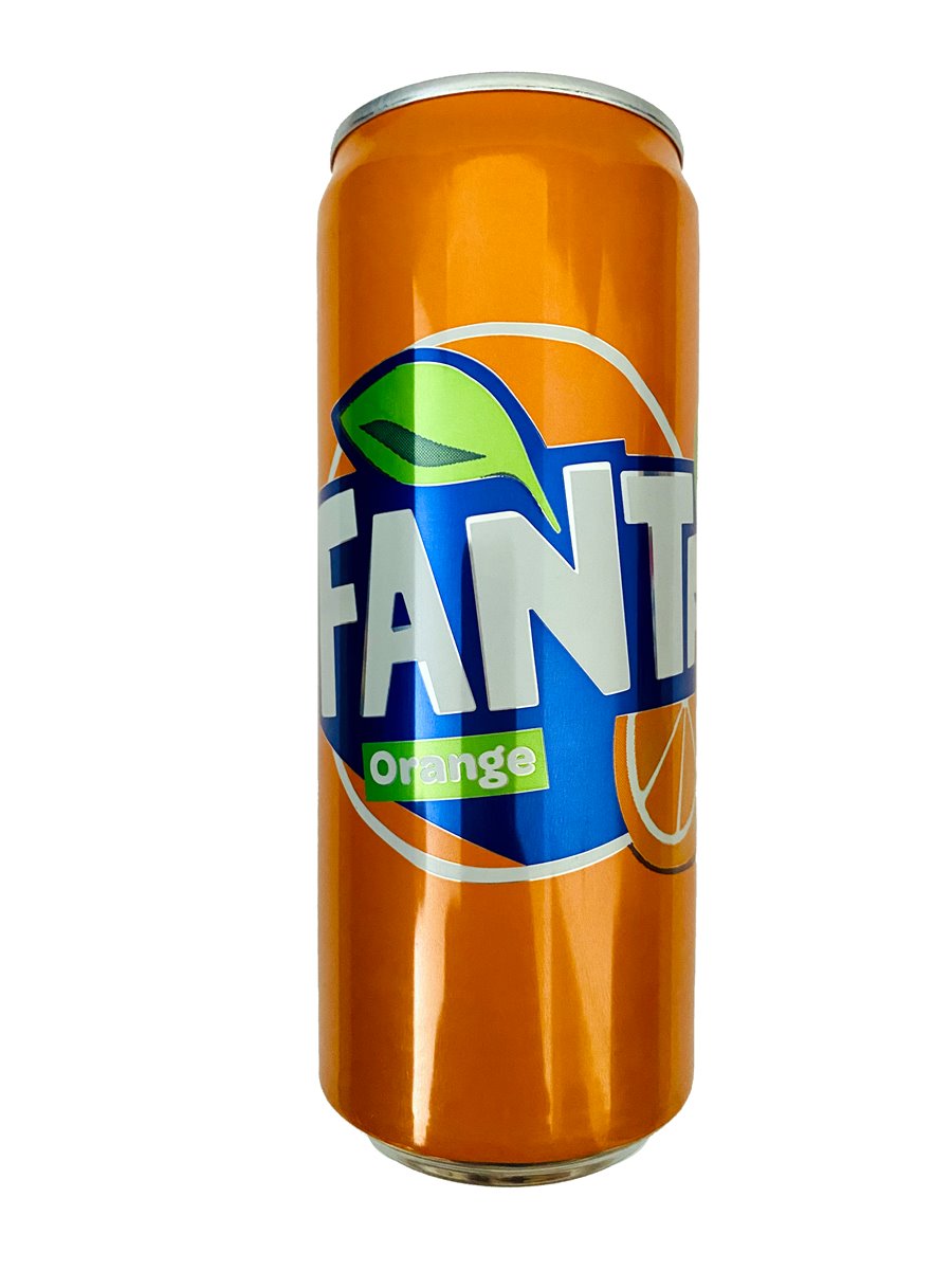Fanta | 24x Orange Dose 0,33l, Erfrischungsgetränk, Limonade