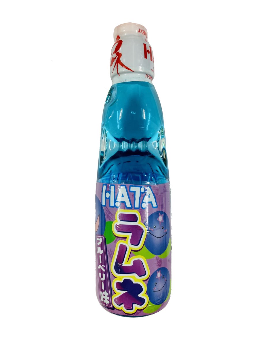 Hata Kosen | 30x Blueberry 200ml, Erfrischungsgetränk, japanische Limonade