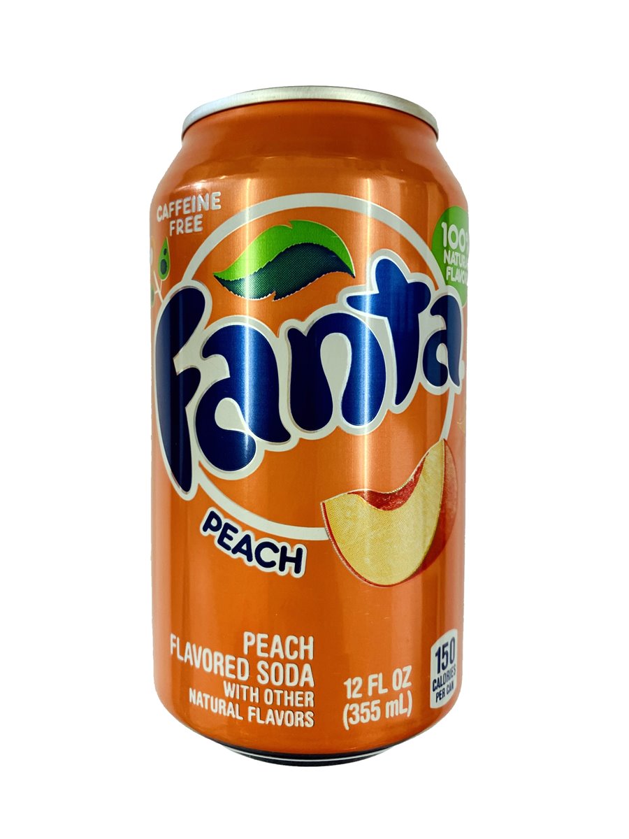 Fanta | 12x Peach 355ml, Softdrink, Limonade, USA Import 